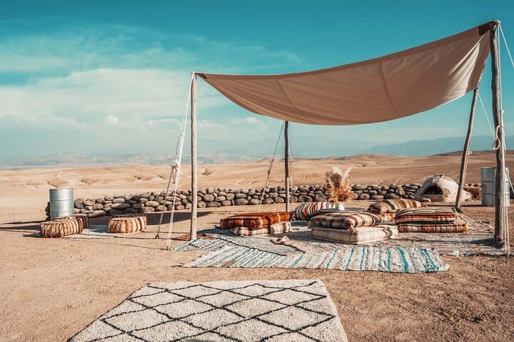 Agafay Desert Full-Day Tour Lunch, Dinner & Night Fiesta