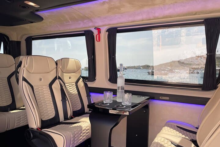 Mykonos Through a Local's Eyes | Private Tour by Luxury Minibus
