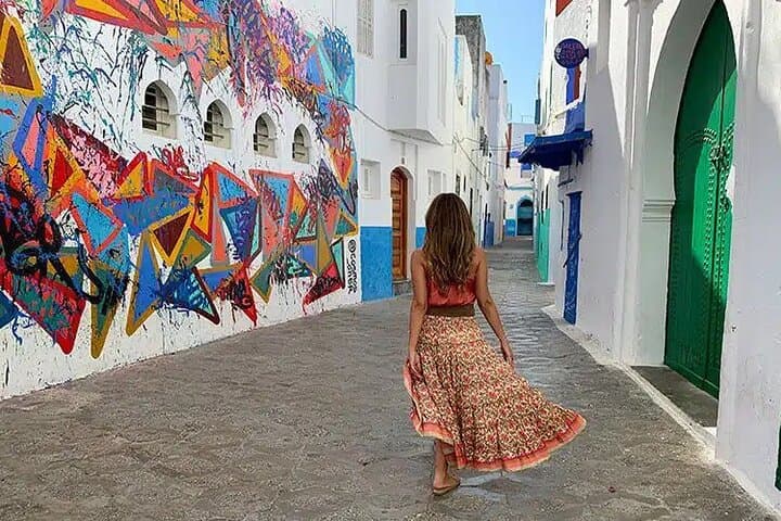 Asilah Day Trip from Tangier Kasbah, Medina : Lunch & Tangier