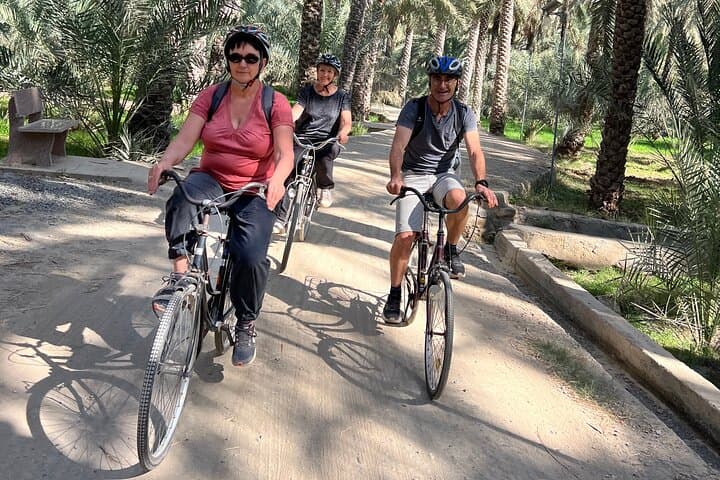 Cycling Farms Trail to Al Hamra Old Town 
