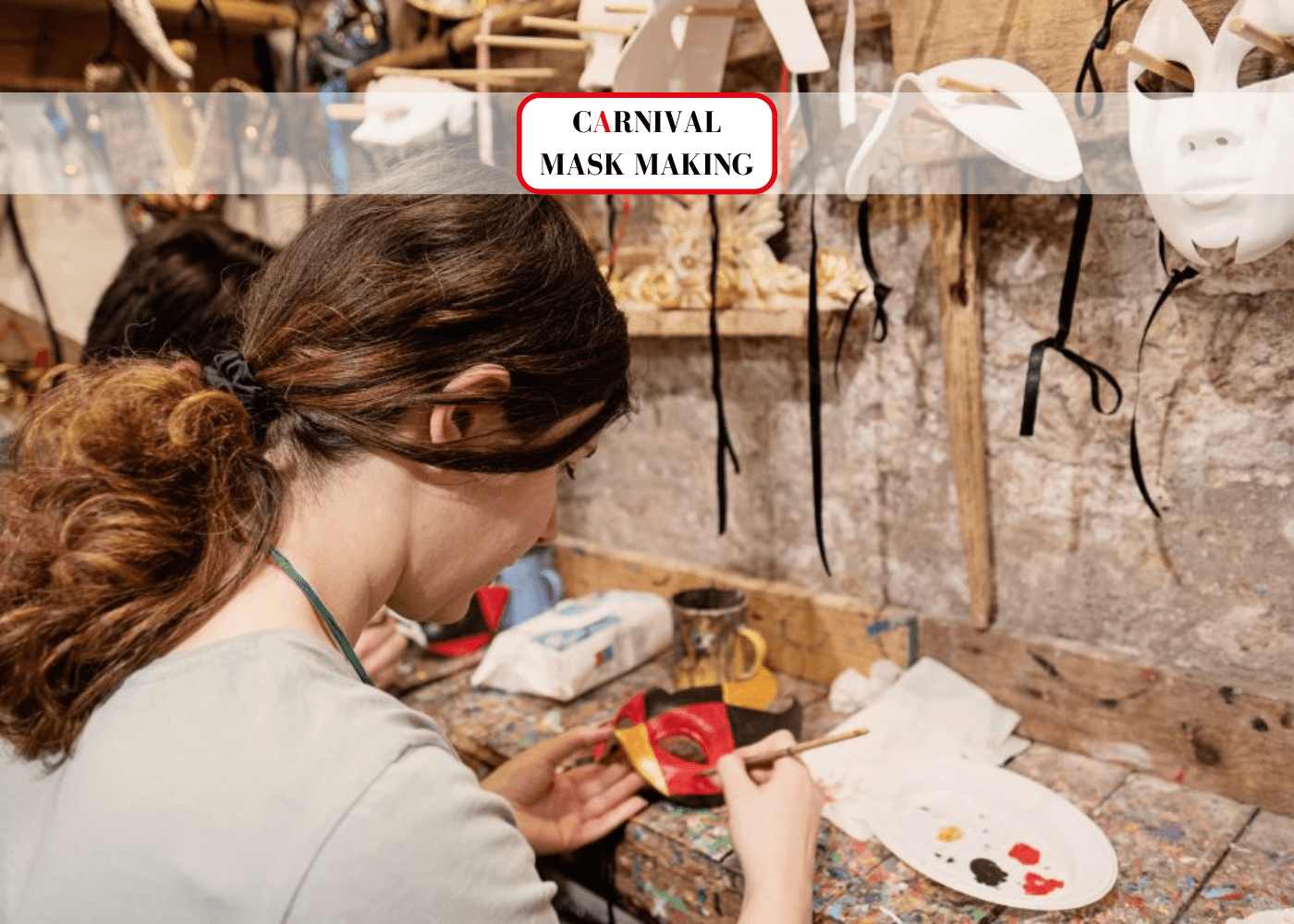 Mask Decoration Class in Prison's Palace at St Mark's Square - AIR BNB