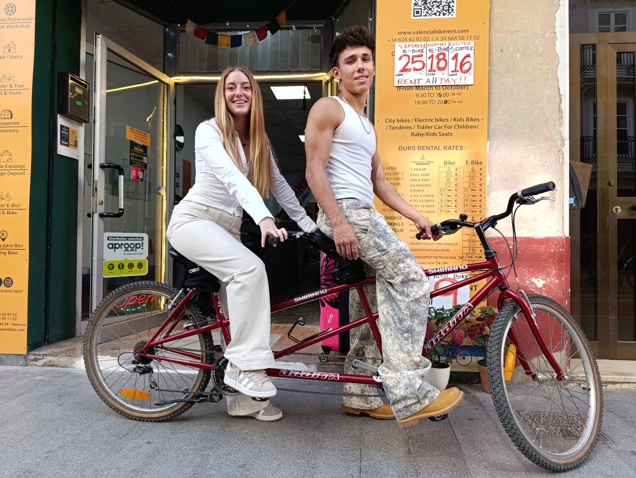 Tandem Rental Half Day or Full Day (From 15€)