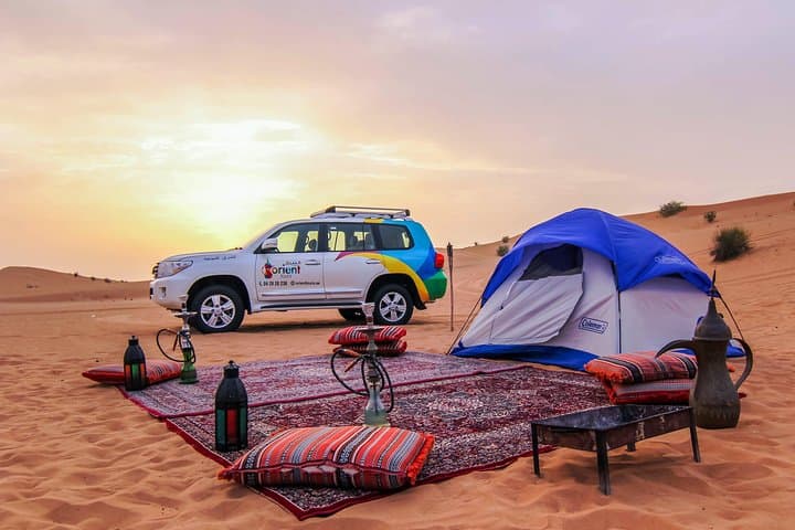 Dubai Overnight Desert Safari with BBQ Dinner & Morning Breakfast