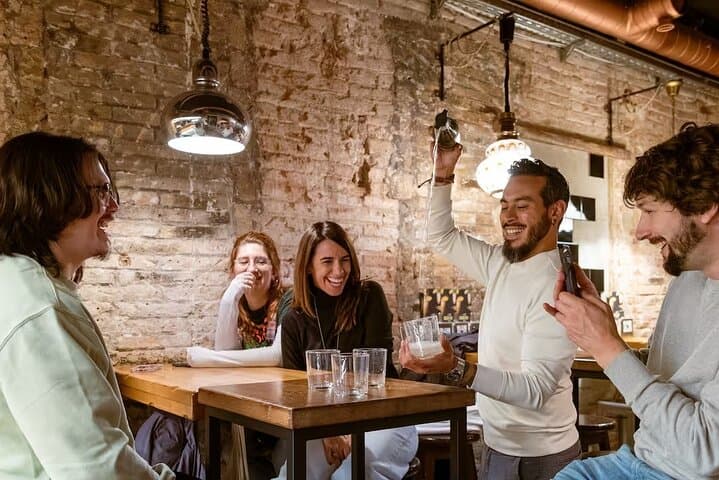 Spanish Wine and Tapas Tour in a Local Neighborhood in Barcelona 