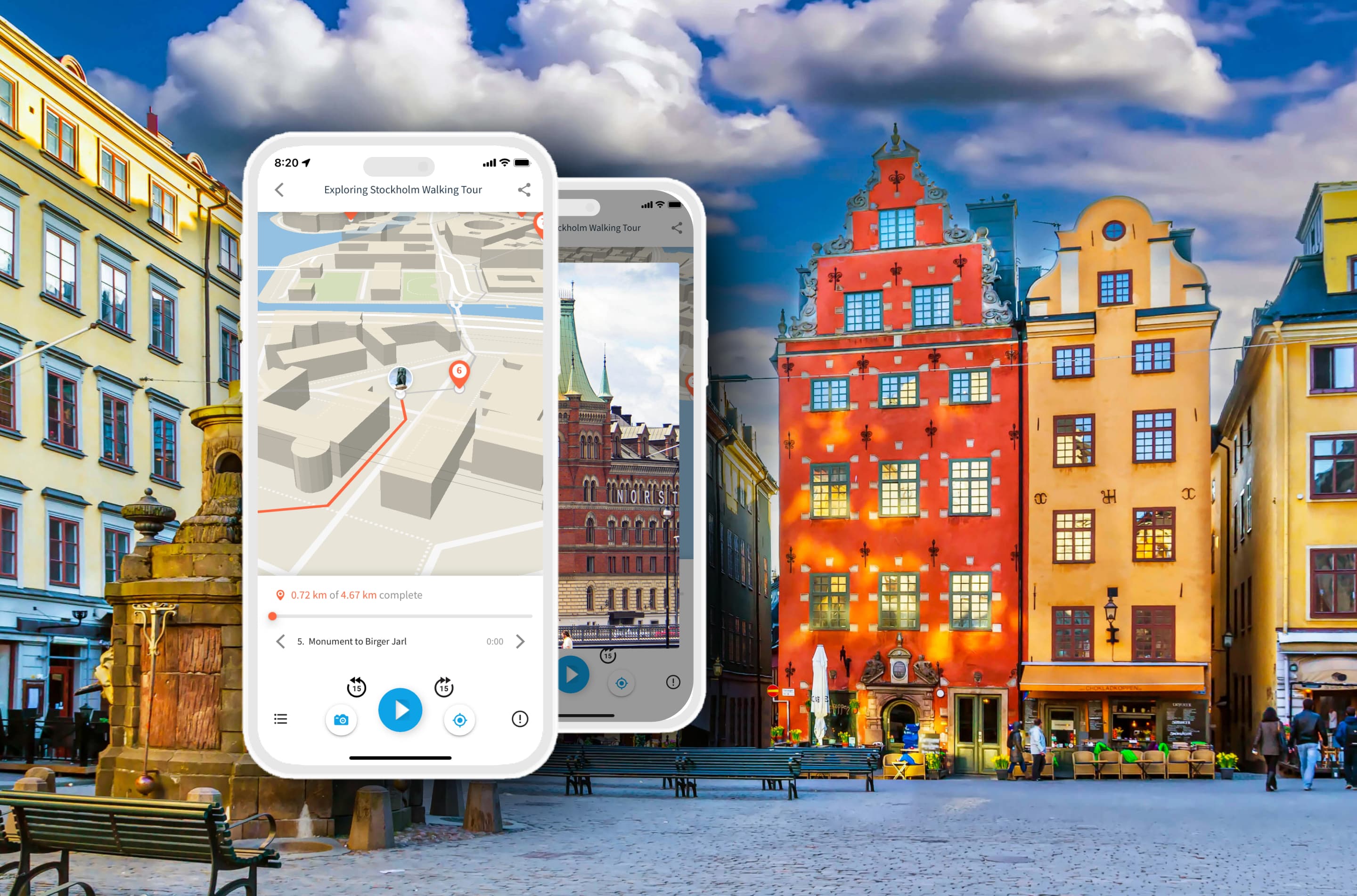 Stockholm: City Tour with Audio Guide