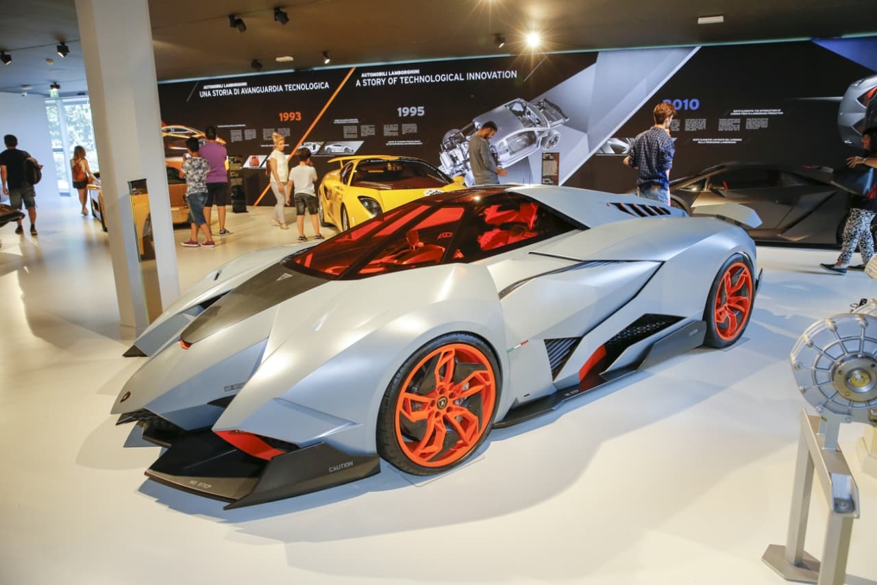 Bologna: Lamborghini Museum Entry Ticket and Factory English Tour