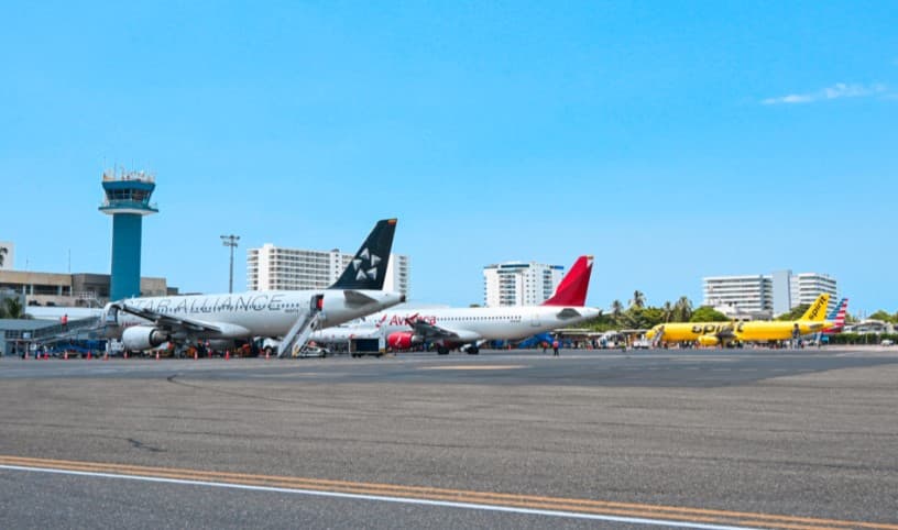 Traslado desde Alojamientos en Cartagena al Aeropuerto Rafael Nuñez 