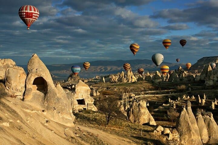 2 Days Tour to Cappadocia from Antalya with Hot Air Balloon