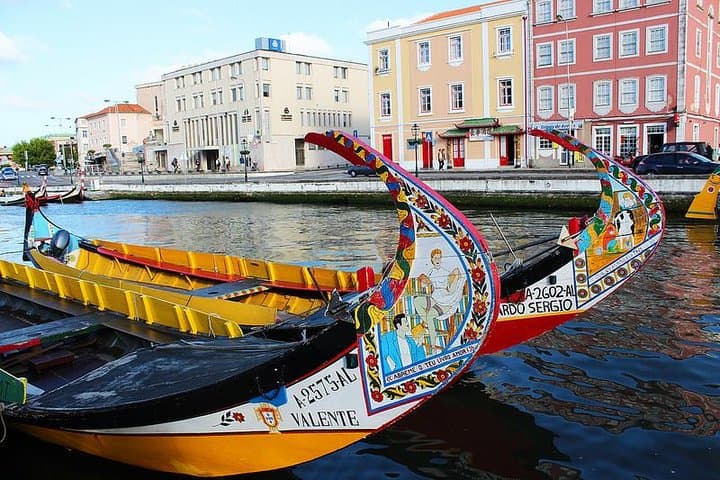 Aveiro and Coimbra Day Tour with Moliceiro Boat Trip 