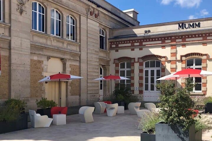 Champagne Mumm in Reims Private Half Day Tour from Paris