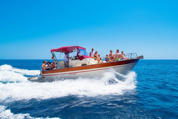  Full day Capri Island Small Group Boat Tour from Naples