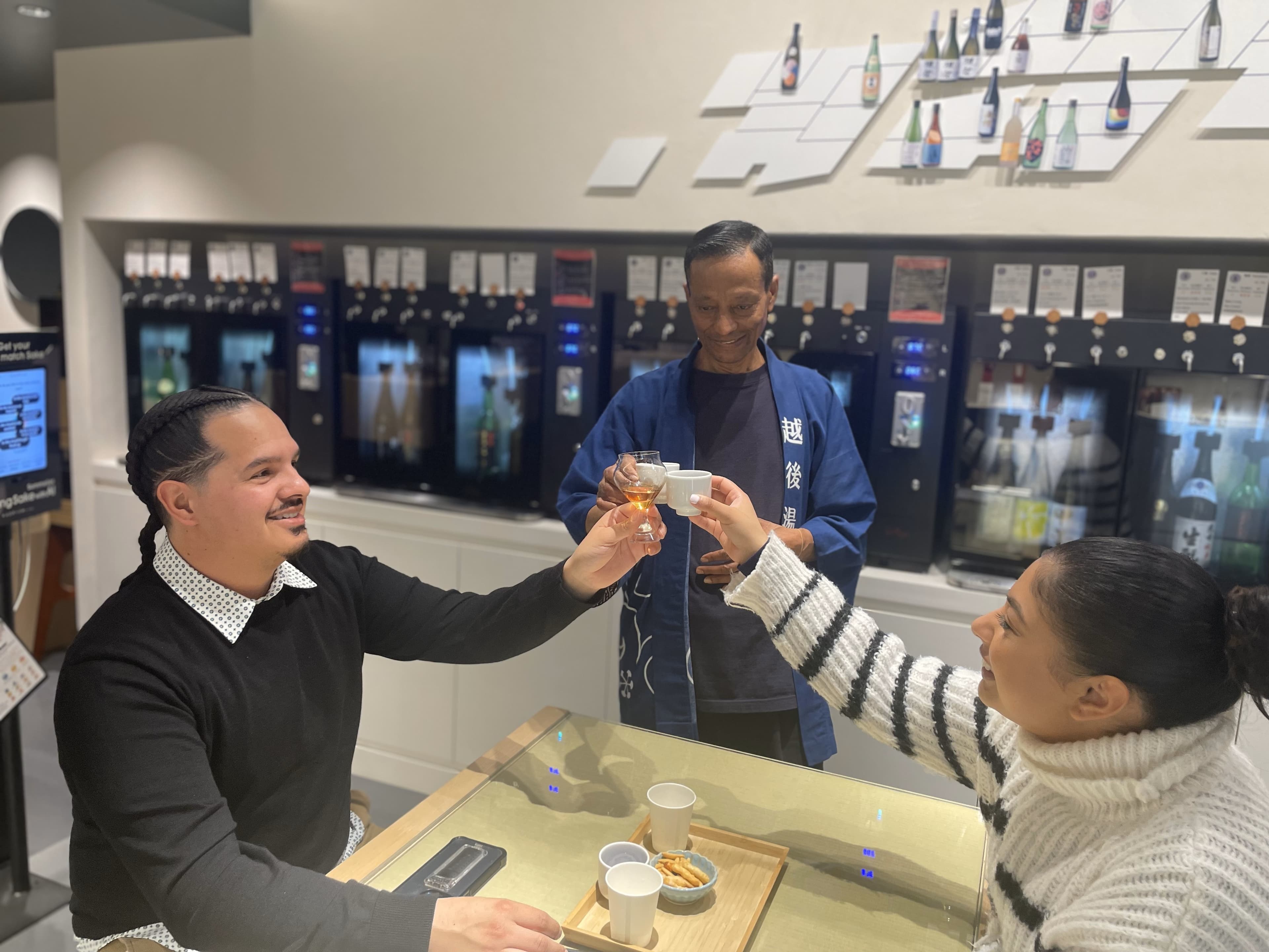 Guided Sake Tasting in Asakusa Tokyo: 10 Kinds of Sake