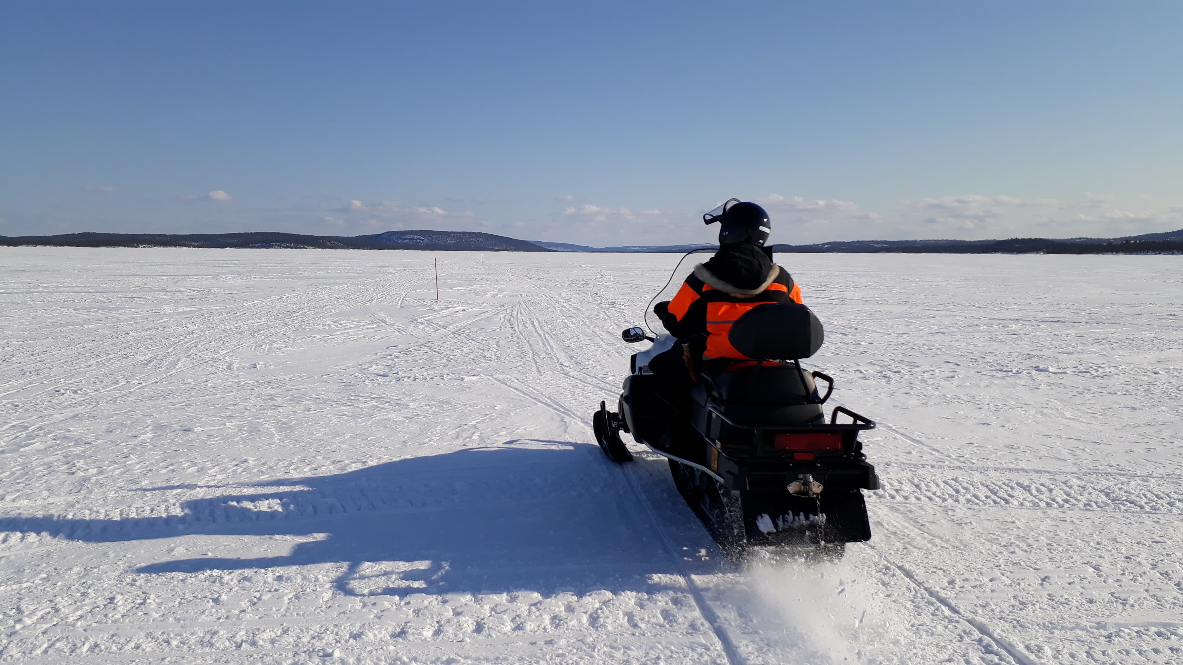 Snowmobile Safari to visit Reindeers at Wilderness camp, including lunch