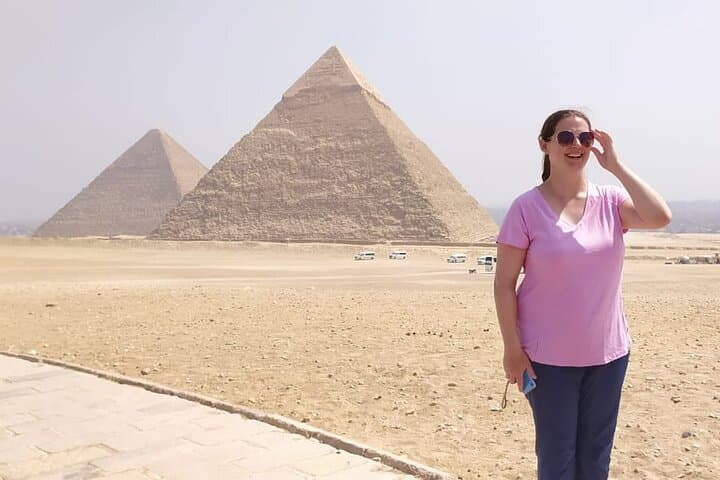 Cairo |Layover| Trip pick up from Cairo airport to visit Giza Pyramids & Sphinx