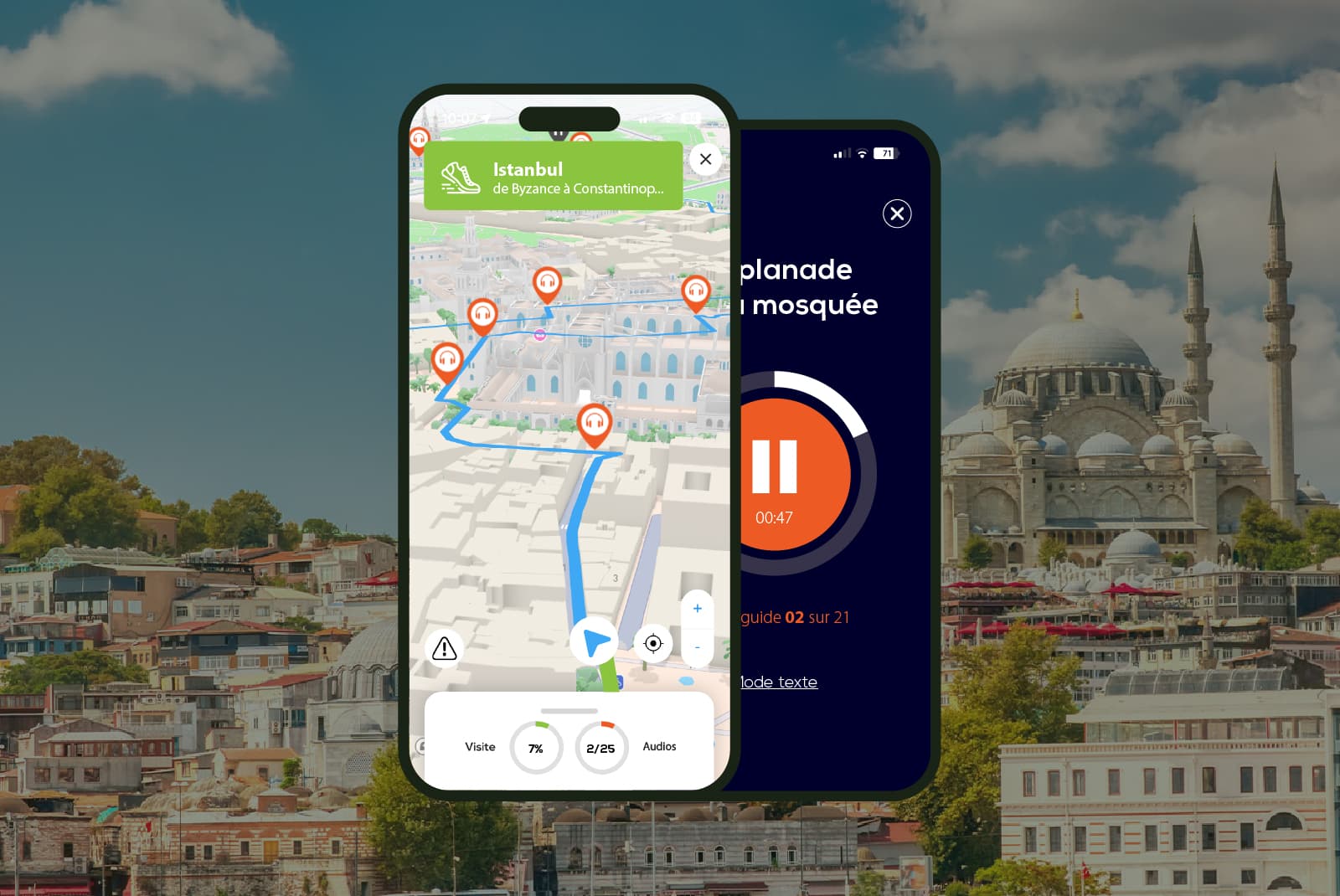 Istanbul: Audio Guided Walking Tour (3 hours - 22 audio reviews)