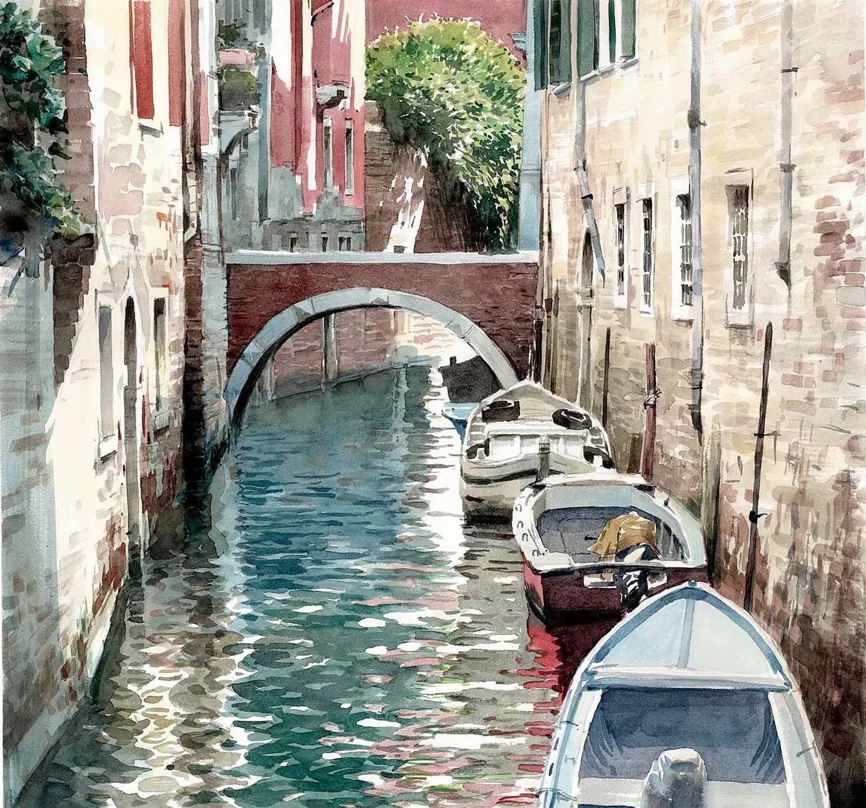 Watercolor Painting Class at the Prisons Palace