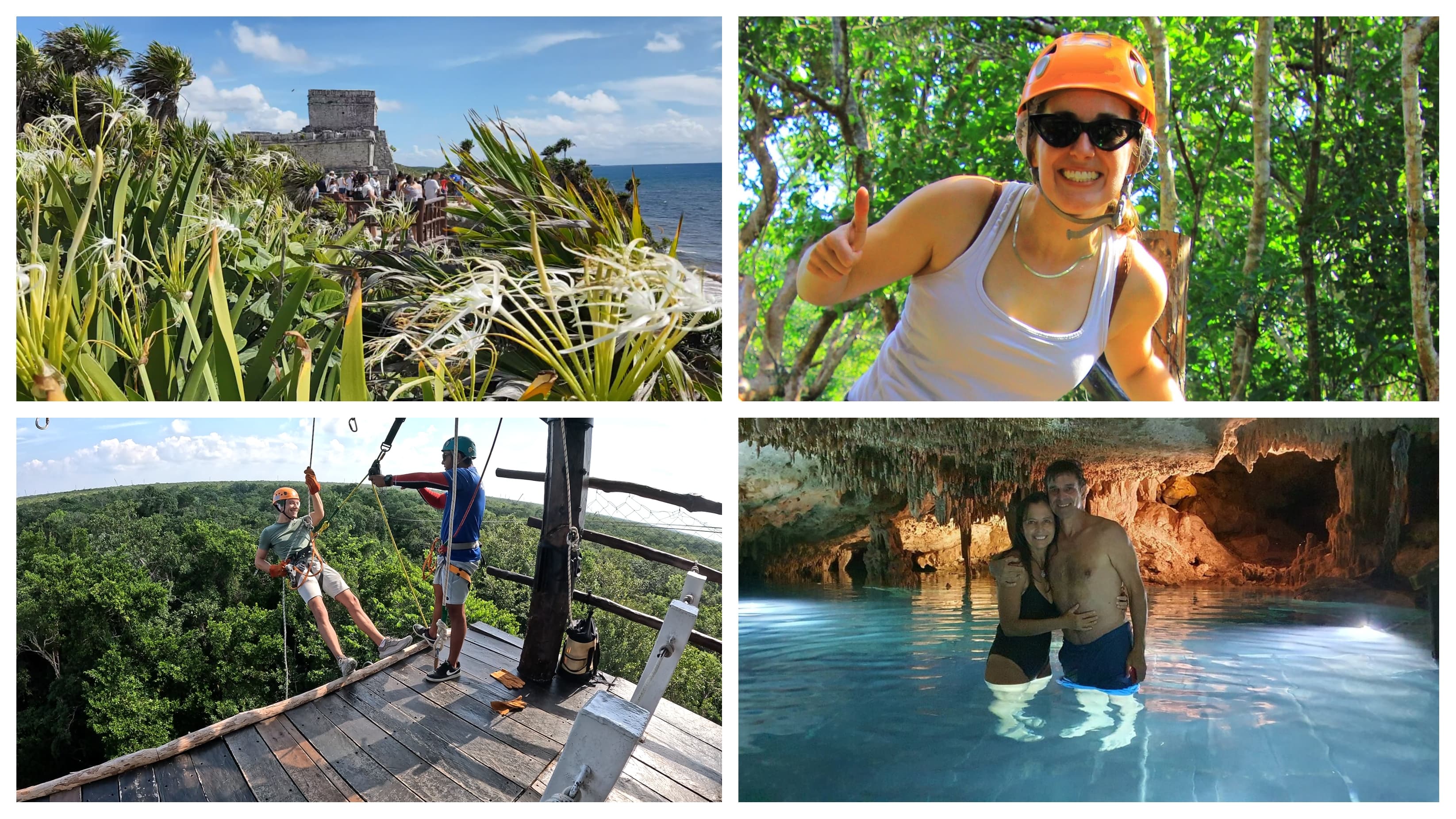 Playa del Carmen Jungle Tour: Tulum, Cenote Snorkeling and Ziplining
