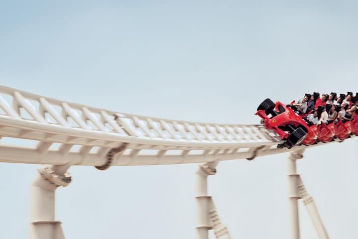 Ferrari World Tour with Transfers from Dubai to Abu Dhabi