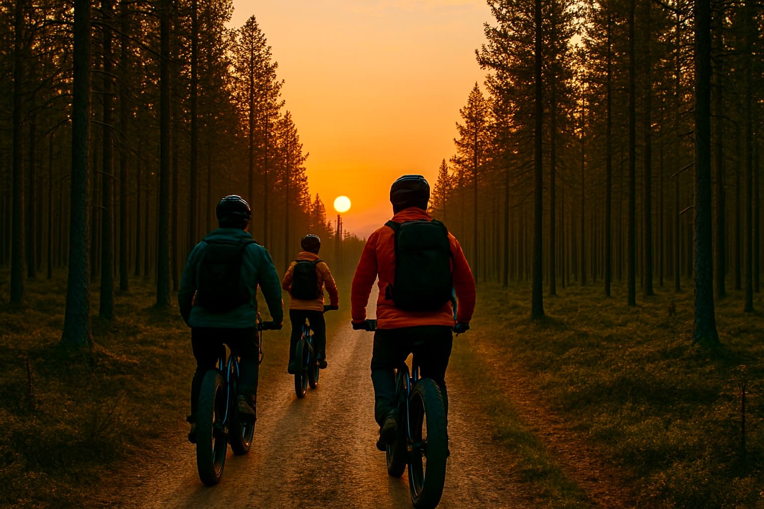 Midnight Sun E-Fat Bike & Reindeer Experience