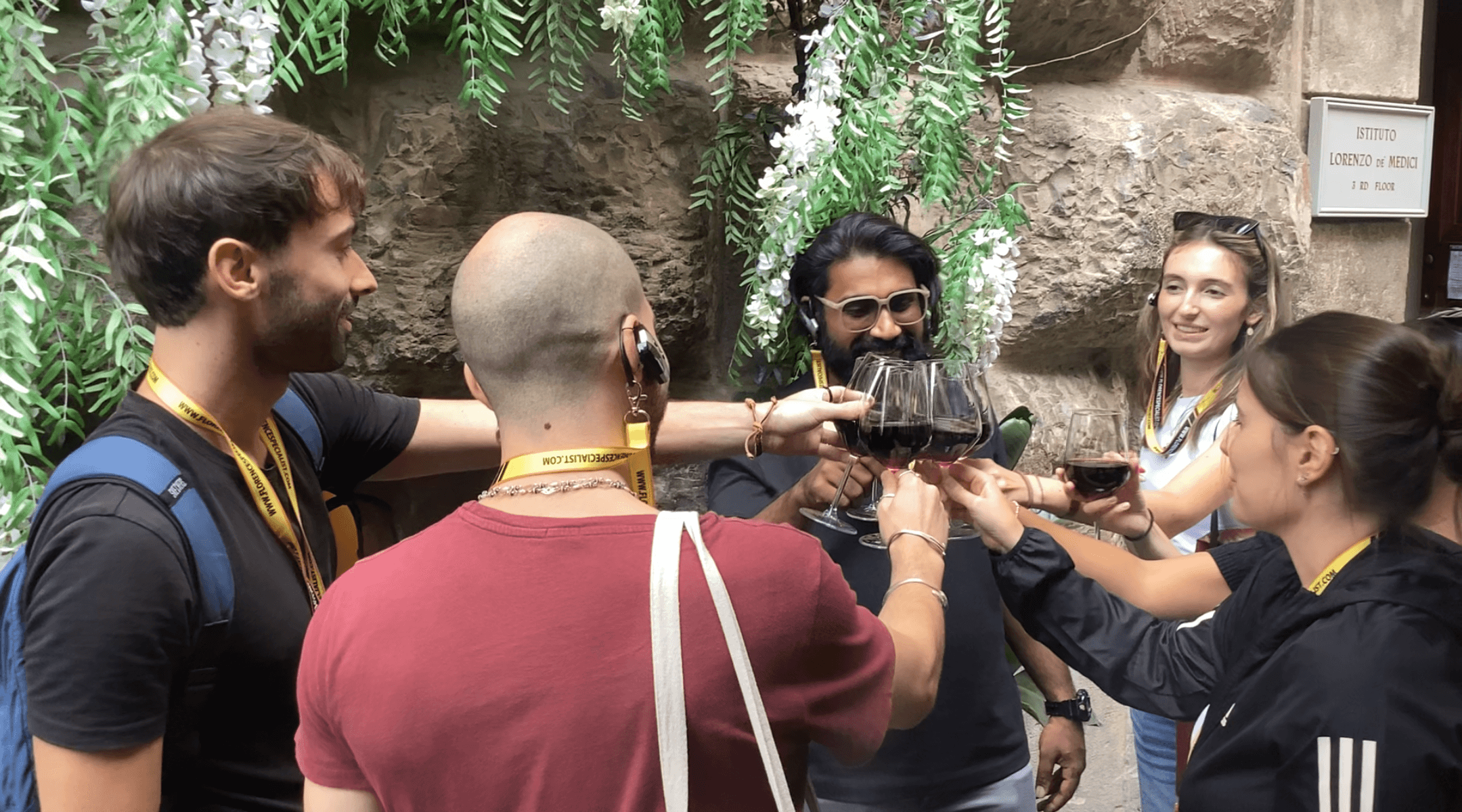 Wine Windows Walk with Wine Tasting and Appetizers