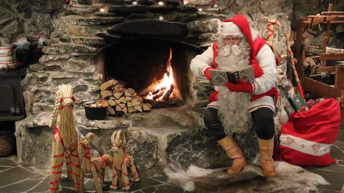 Santa´s Workshop in Elves Village, Levi