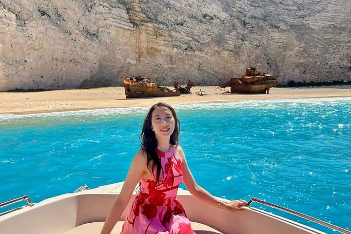 Zakynthos All Day Tour Shipwreck beach, view point-Blue Caves