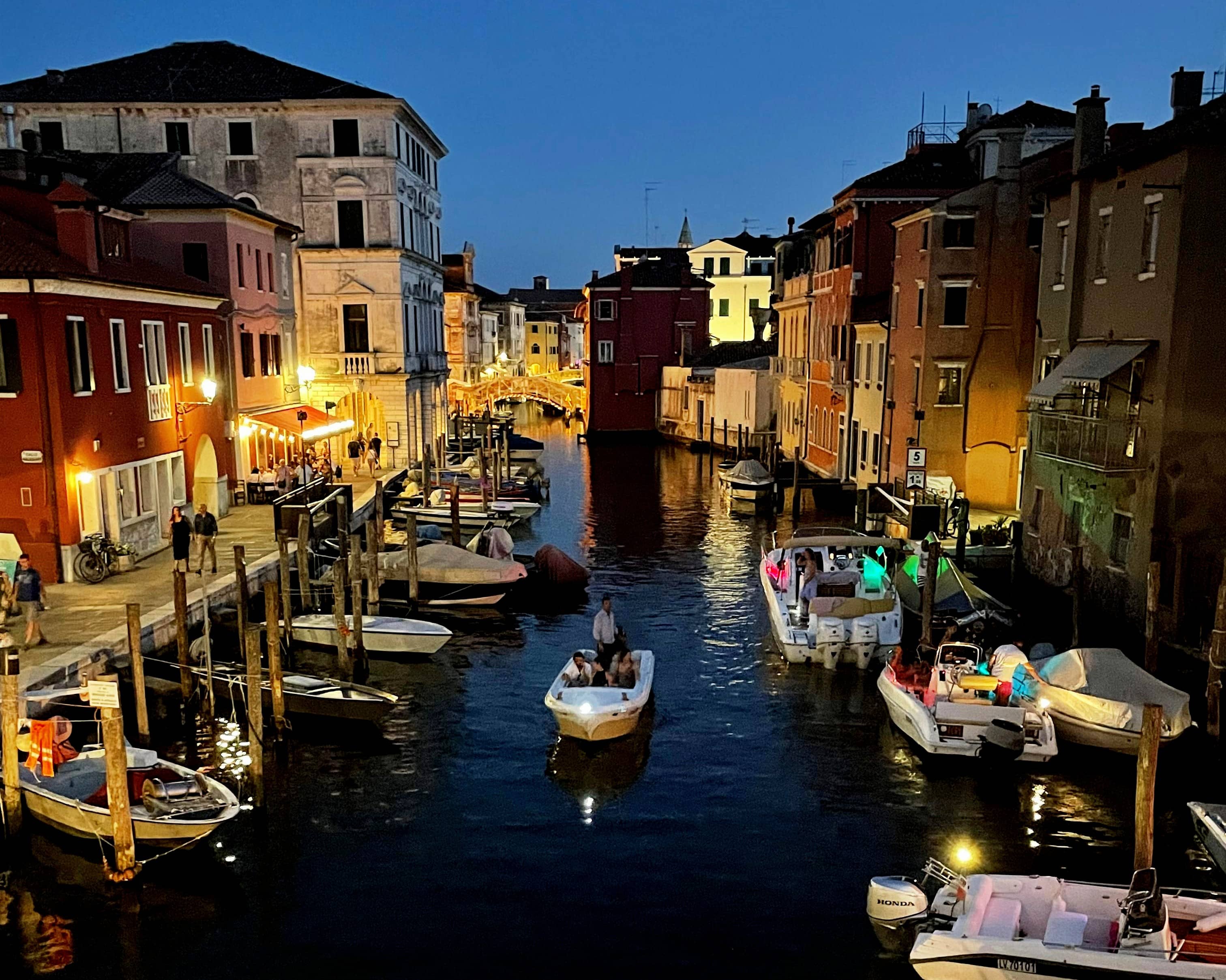 Chioggia : Boat Night Tour and Full Moon Tour