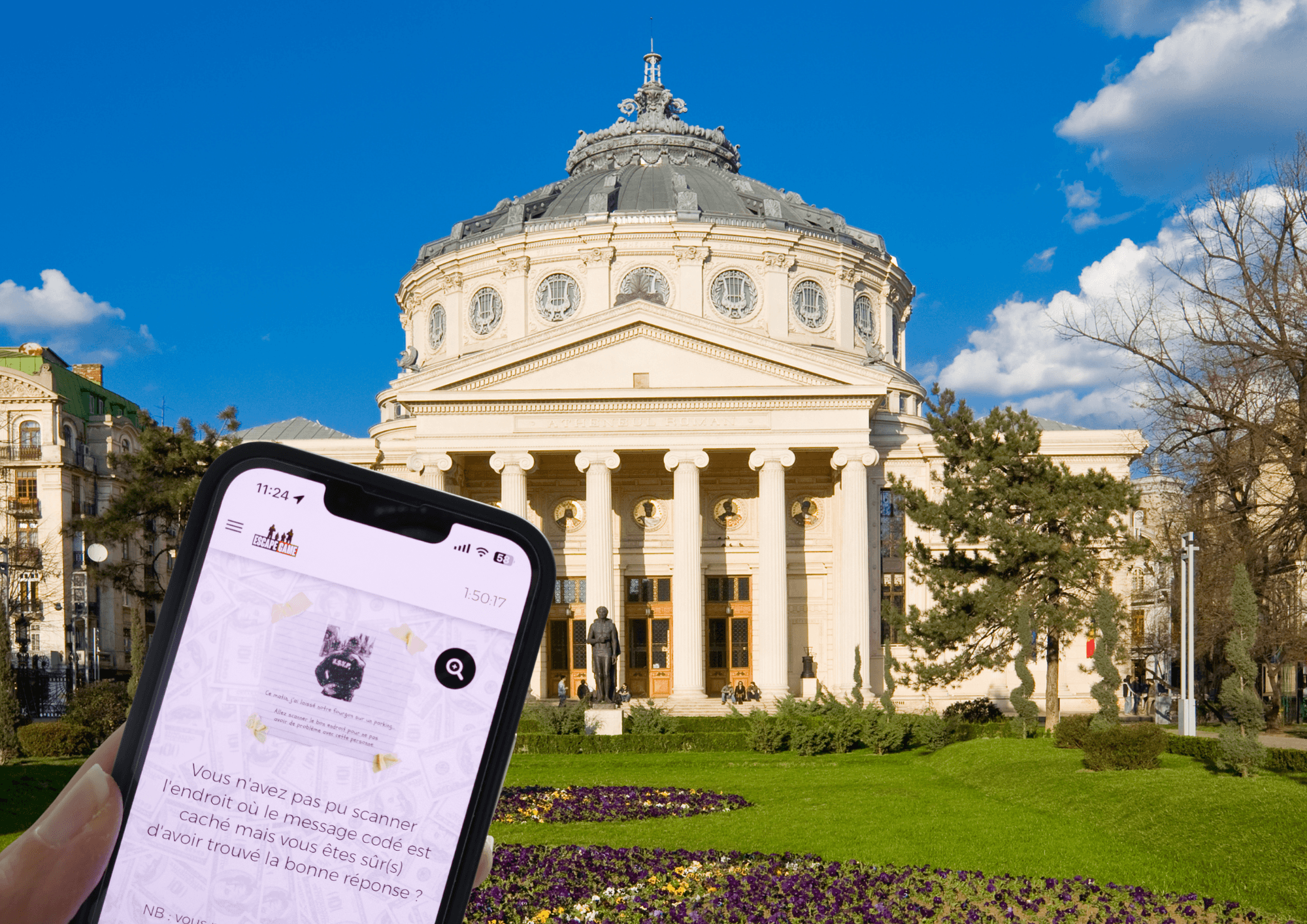 Team Outdoor Escape Game Heist @ Bucarest