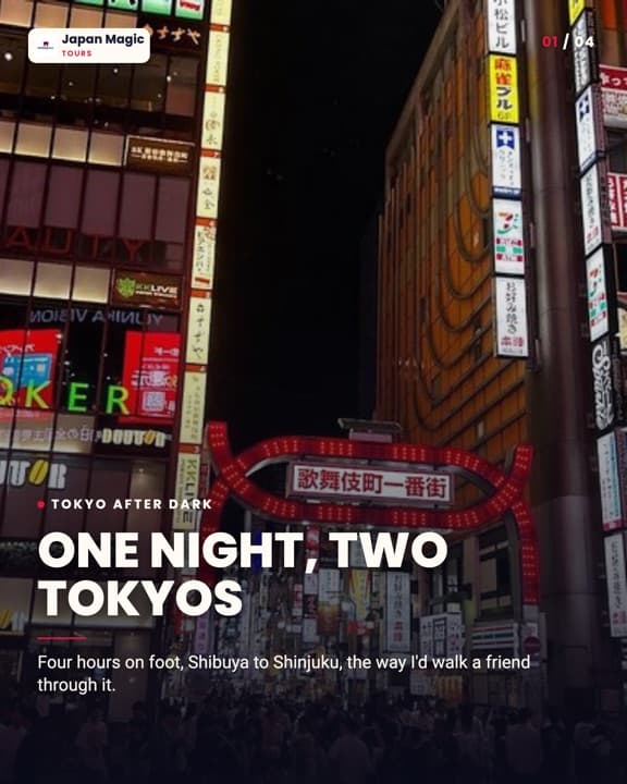 Japan Magic Tours Instagram carousel