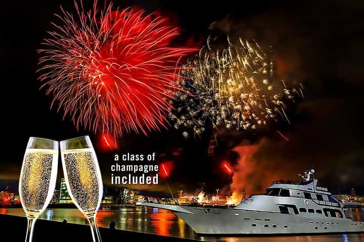 New Year's Eve Fireworks Yacht Cruise