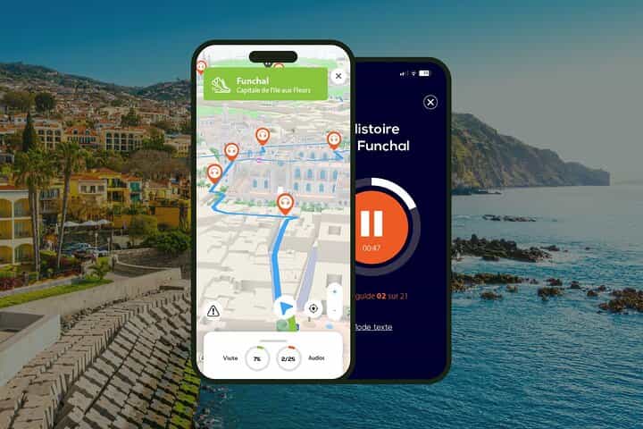 Funchal: 1.5-Hour Audio Guided Walking Tour and 25 Audio Commentaries