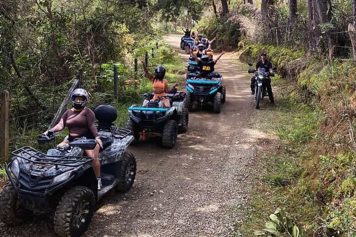 Medellin : Off-Road Adventure in ATV, Quad-Adrenalin-waterfall