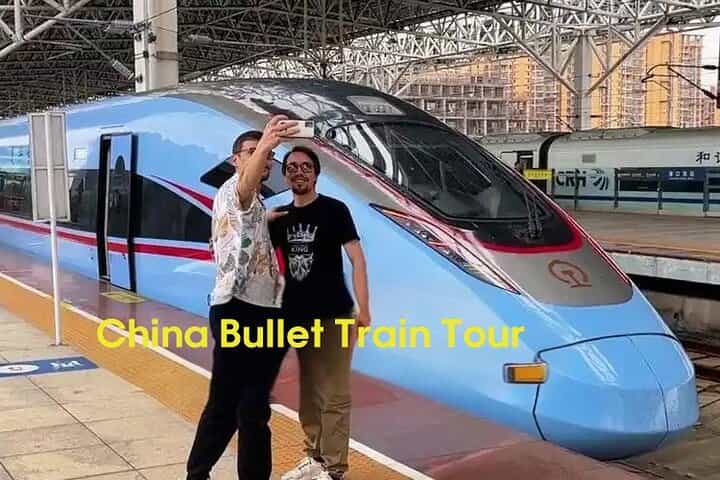 Take Bullet Train to visit Badaling Great Wall with guide ticket.