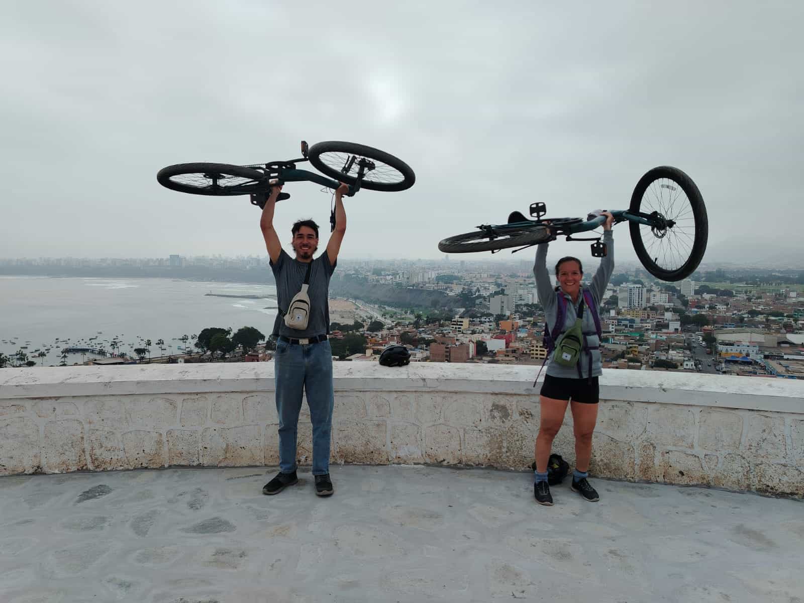 Bike Tour of Lima - Along the coast