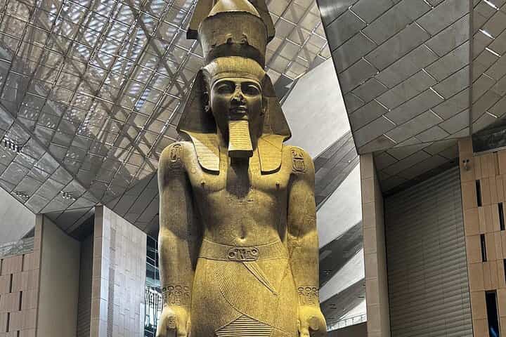 Grand Egyptian Museum & Giza Pyramids Tour and Lunch