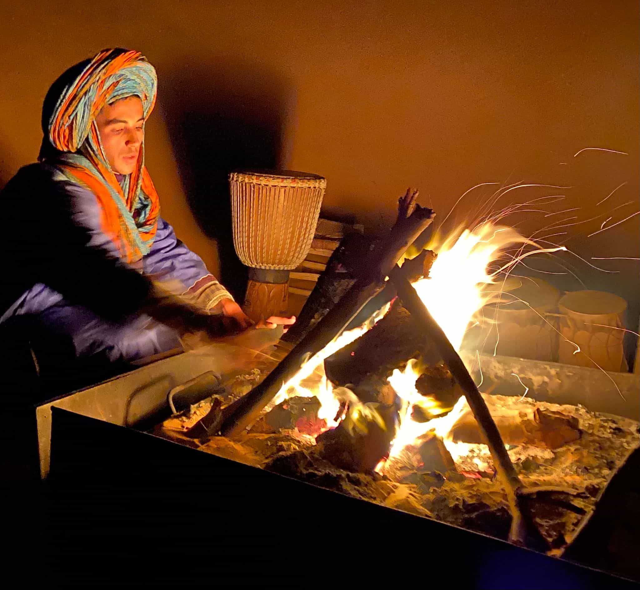 From Merzouga: Overnight camel trek over Erg Chebbi dunes