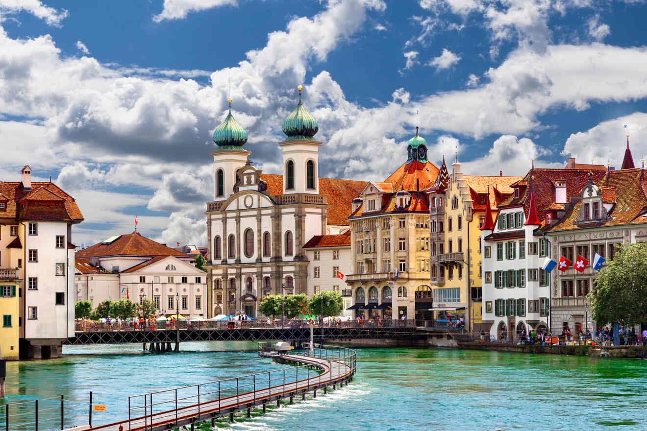 Lucerne - Most Charming Swiss Town From Zurich