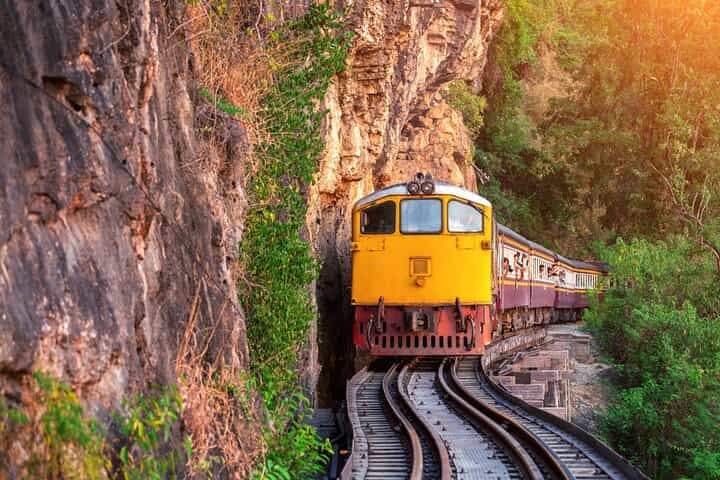 River Kwai WWII History Tour with Death Railway Ride from Bangkok