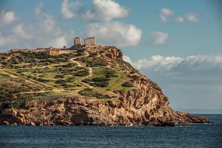 Temple of Poseidon and Lake Vouliagmeni Private Tour