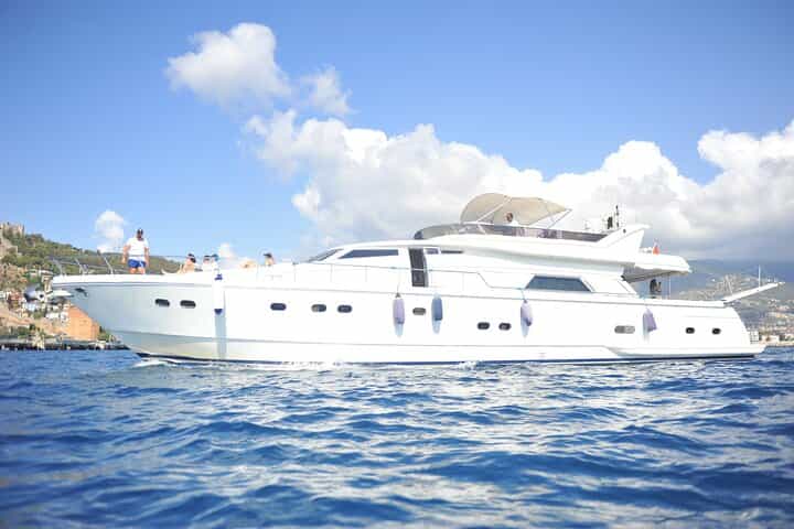 Private Luxury All-inclusive Alanya Yacht Tour from Side