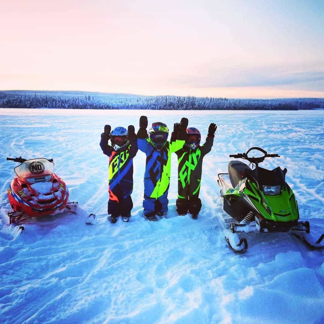 Lapland Winter Park Mini Snowmobile Ticket for Children