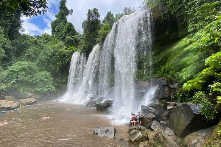 Kulen Mountain With Ticket included Plus Banteay Srei Temple Tour
