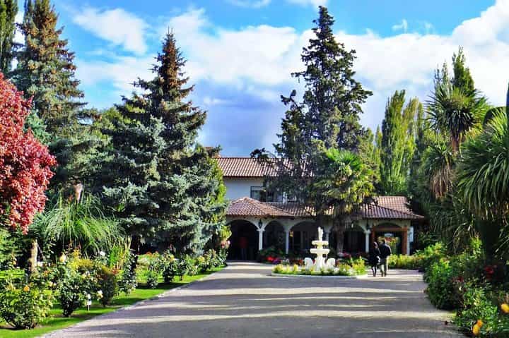 Chubut River Valley with Gaiman Welsh Village from Puerto Madryn