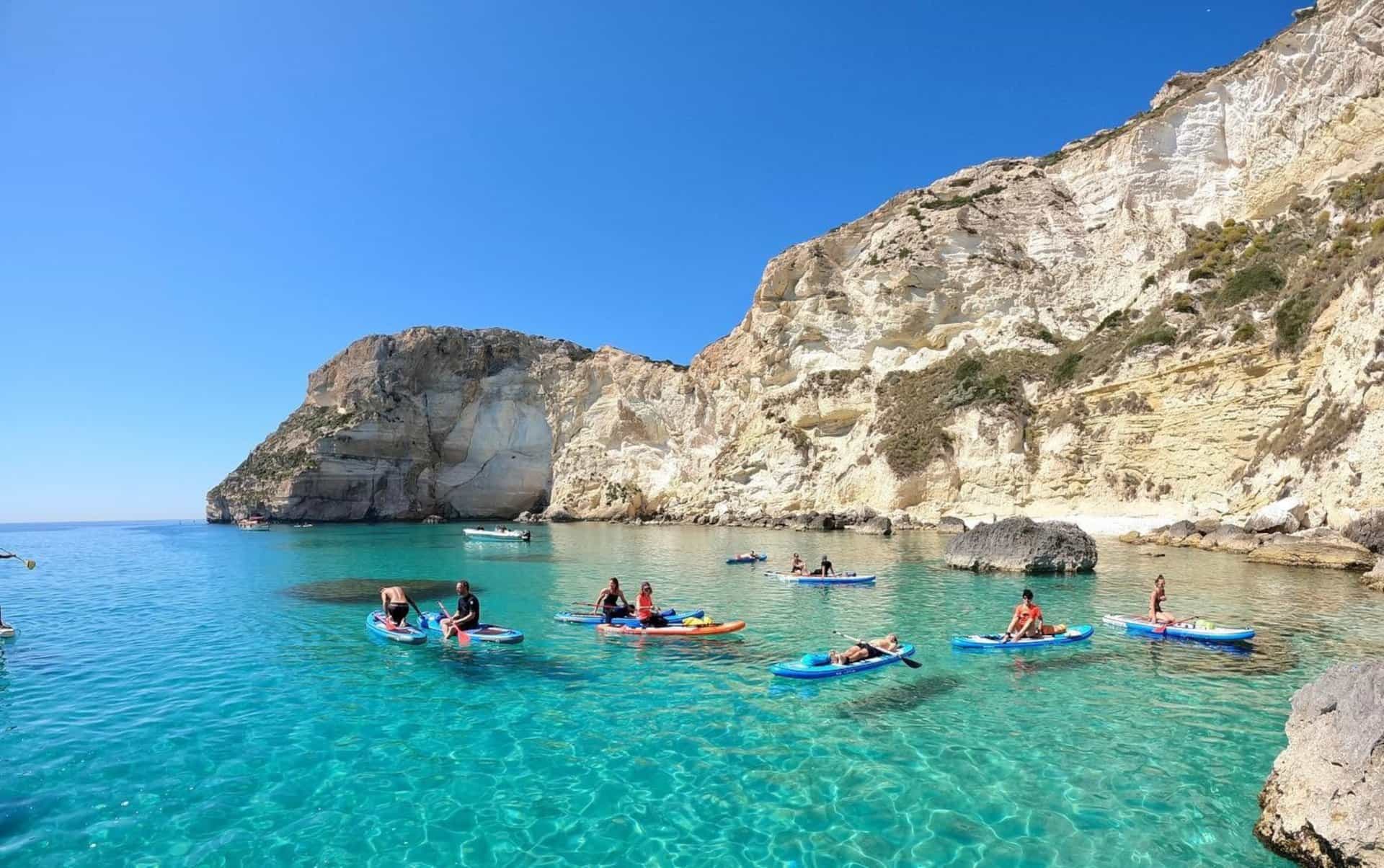 Cagliari: SUP tour and snorkelling to the Sella del Diavolo