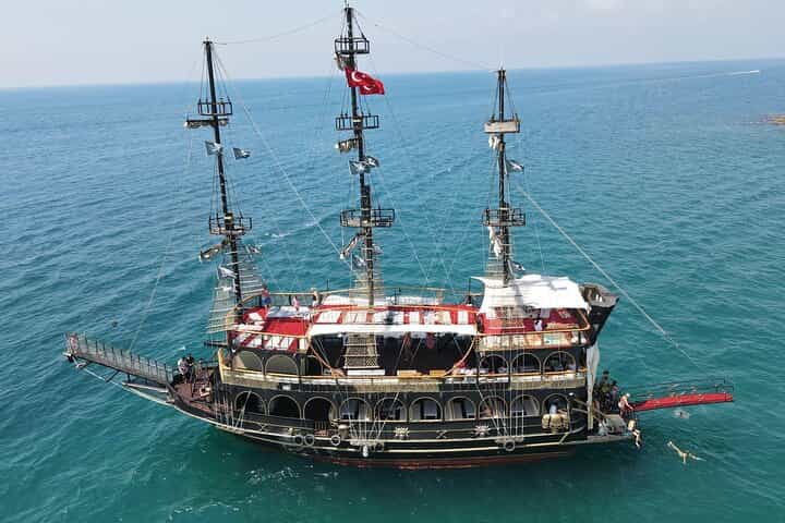 Mediterranean Pirates Boat Tour with Round Transfer