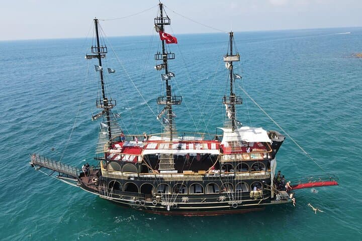 Mediterranean Pirates Boat Tour with Round Transfer