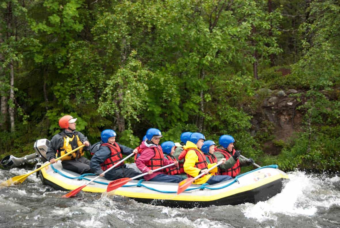 River rafting for the whole family