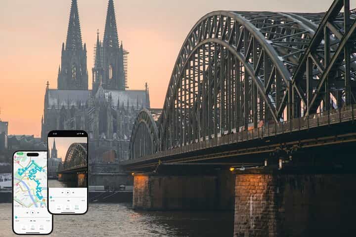 Cologne Walking Tour from Roman Era to World War 2 with an App