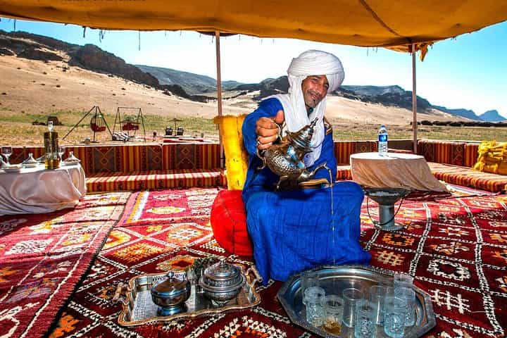 Zagora: Overnight in luxury desert camp with Camel Ride, meals & sandboarding