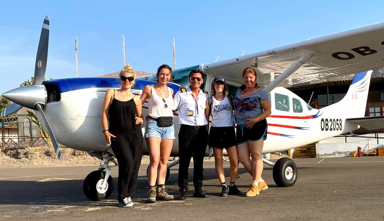 Ica-08 : Full Day Nazca Lines Overflight - Departure from Ica